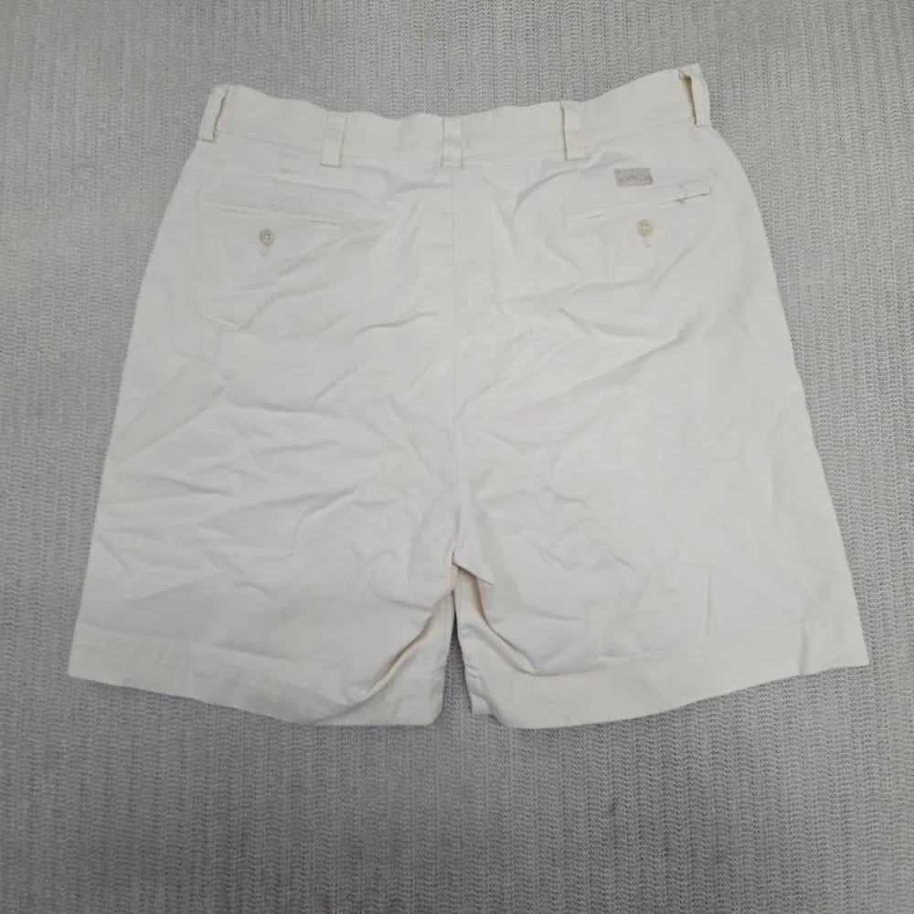 Polo Ralph Lauren Prospect Shorts Mens 36 Yellow Chino 9 Inseam Cotton Preppy